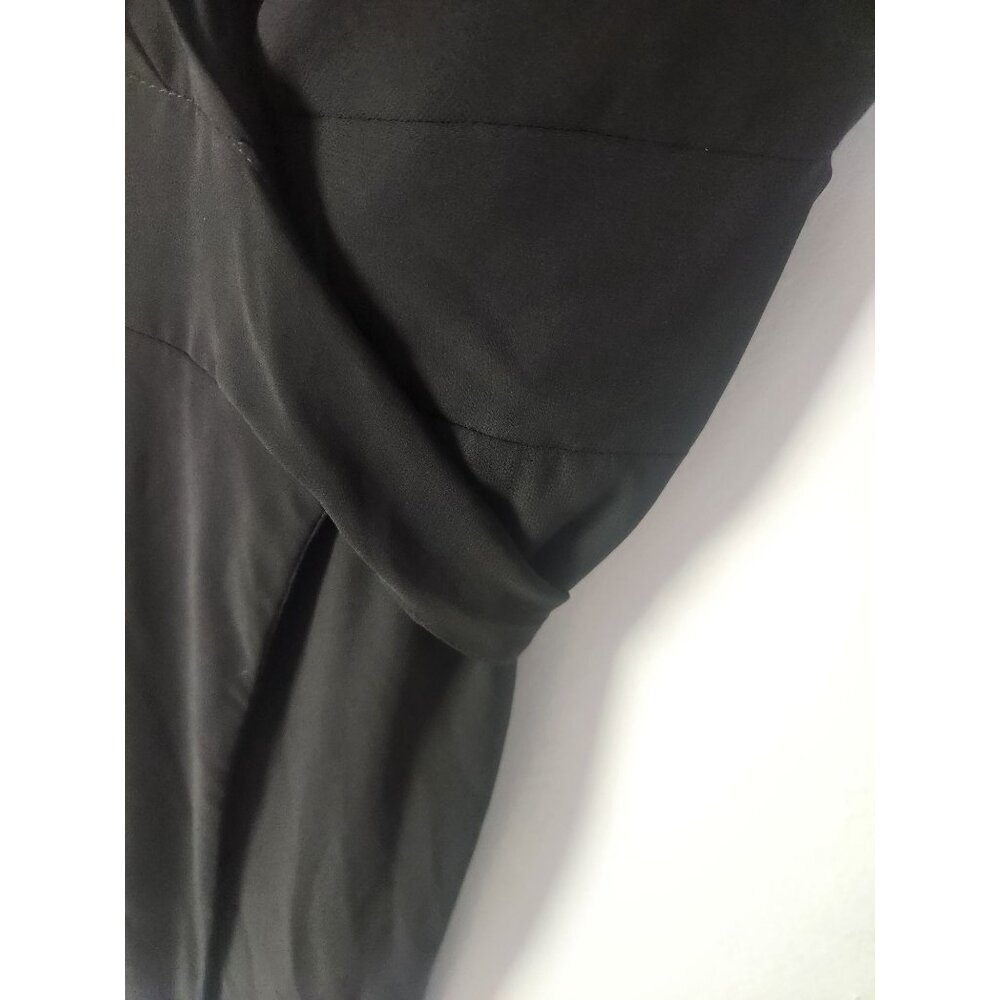 Mori Lee Madeline Gardner Women's Sz. 6 Black Bridesmaid Dress 21681 - Picture 8 of 12